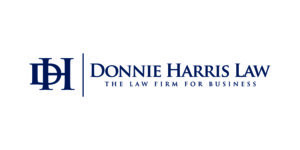 Donnie Harris Law - Logo - White - FINAL